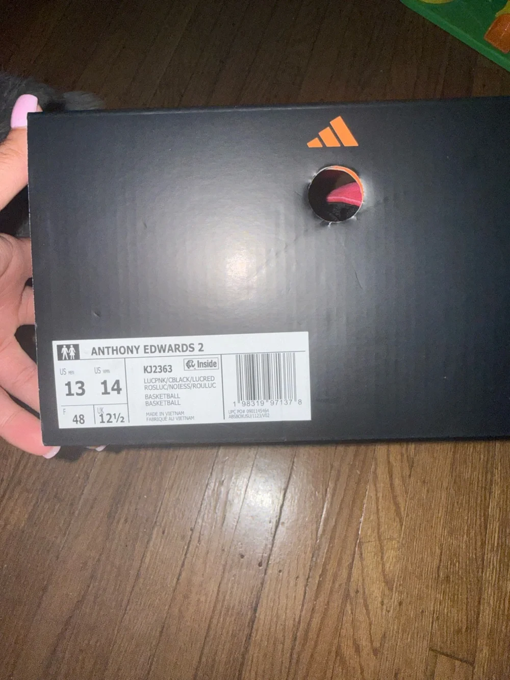 adidas Women’s Bright Pink Athletic Sneakers with Black Accents